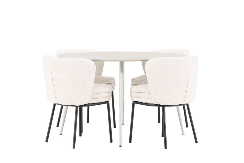 Round Dining Set Venture Home - Møbler - Bord - Spisegrupper