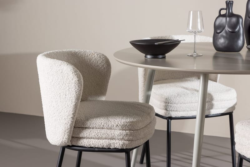 Round Dining Set Venture Home - Møbler - Bord - Spisegrupper