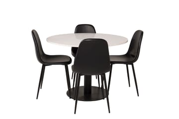Round Dining Set Venture Home - Møbler - Bord - Spisegrupper