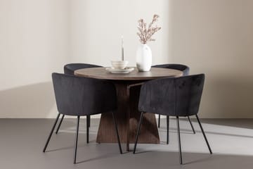 Round Dining Set Venture Home - Møbler - Bord - Spisegrupper