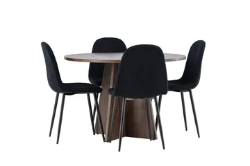 Round Dining Set Venture Home - Møbler - Bord - Spisegrupper