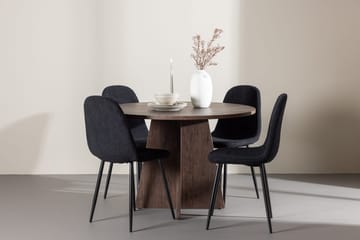 Round Dining Set Venture Home - Møbler - Bord - Spisegrupper