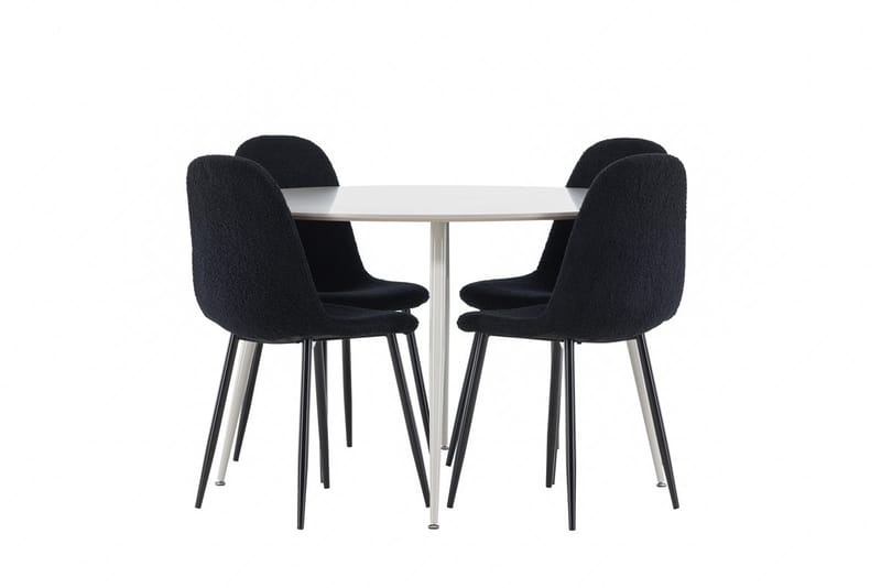 Round Dining Set Venture Home - Møbler - Bord - Spisegrupper