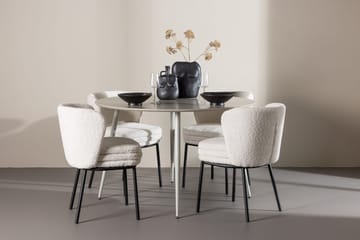 Round Dining Set Venture Home - Møbler - Bord - Spisegrupper