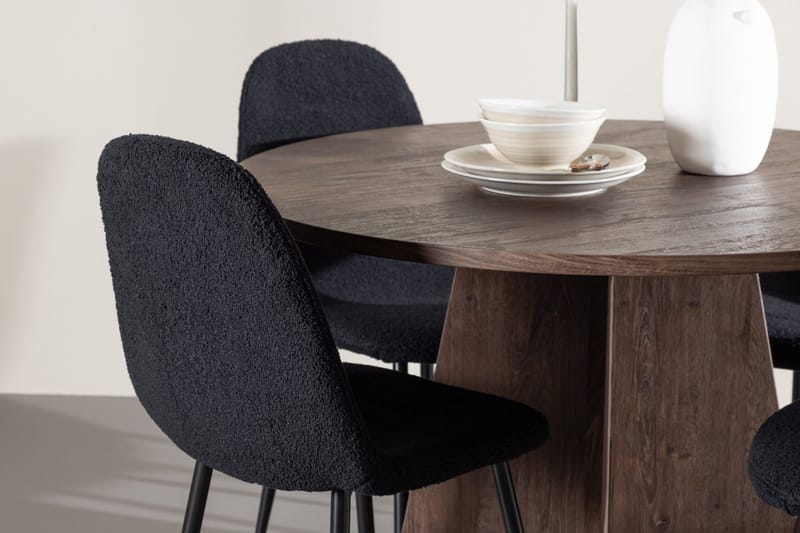 Round Dining Set Venture Home - Møbler - Bord - Spisegrupper