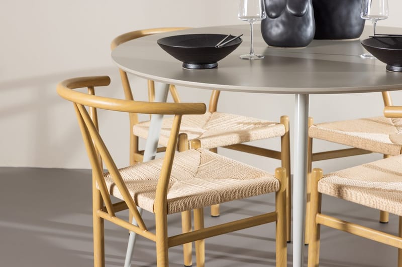 Round Dining Set Venture Home - Møbler - Bord - Spisegrupper