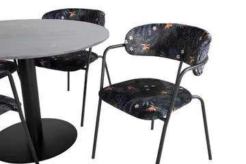 Round Dining Set Venture Home - Møbler - Bord - Spisegrupper
