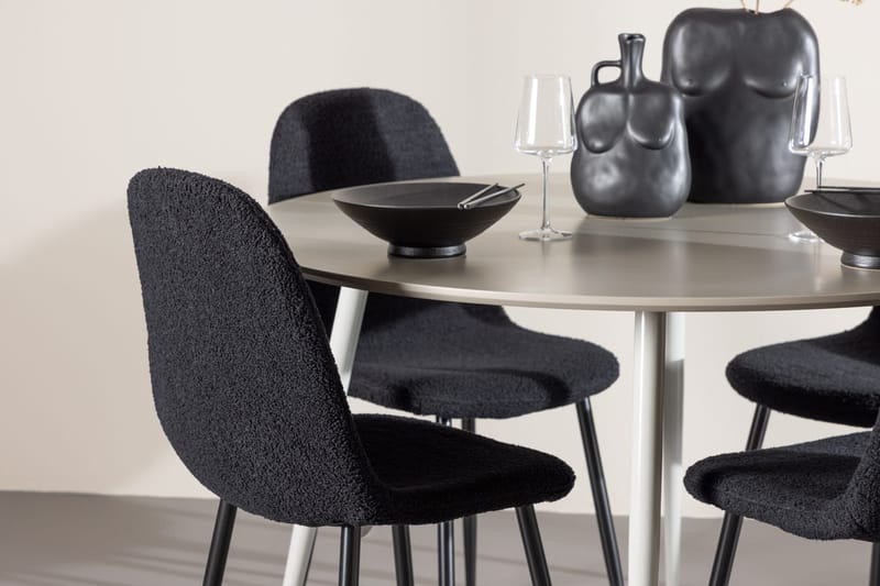 Round Dining Set Venture Home - Møbler - Bord - Spisegrupper