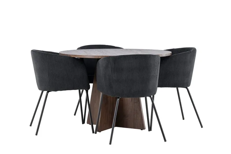 Round Dining Set Venture Home - Møbler - Bord - Spisegrupper