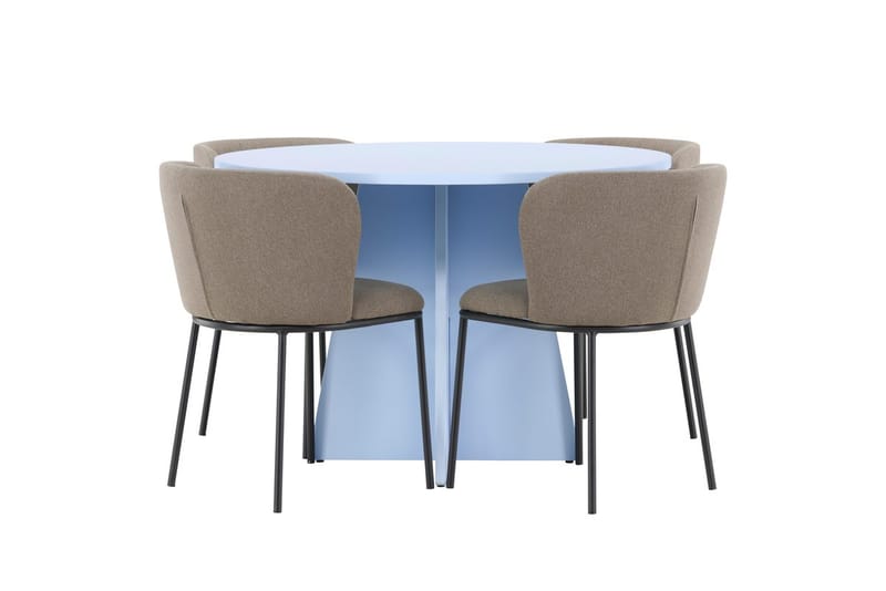 Round Dining Set Venture Home - Møbler - Bord - Spisegrupper