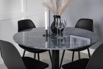 Round Dining Set Venture Home - Møbler - Bord - Spisegrupper