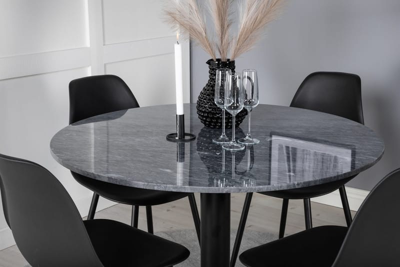 Round Dining Set Venture Home - Møbler - Bord - Spisegrupper
