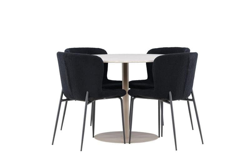 Round Dining Set Venture Home - Møbler - Bord - Spisegrupper