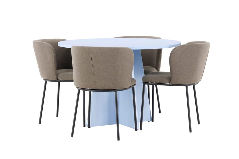 Round Dining Set Venture Home - Møbler - Bord - Spisegrupper