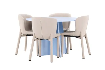 Round Dining Set Venture Home - Møbler - Bord - Spisegrupper