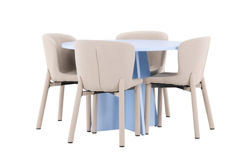 Round Dining Set Venture Home - Møbler - Bord - Spisegrupper
