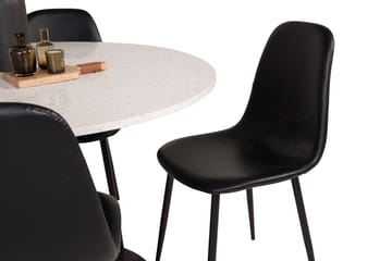 Round Dining Set Venture Home - Møbler - Bord - Spisegrupper
