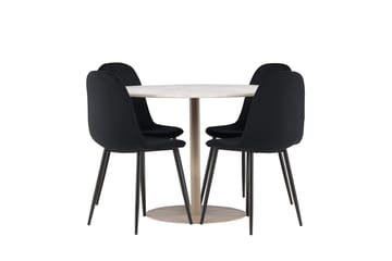 Round Dining Set Venture Home - Møbler - Bord - Spisegrupper