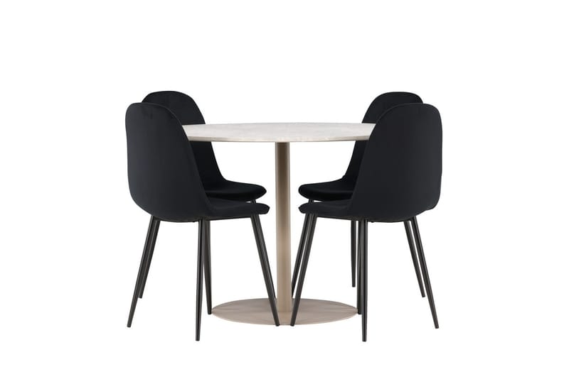 Round Dining Set Venture Home - Møbler - Bord - Spisegrupper