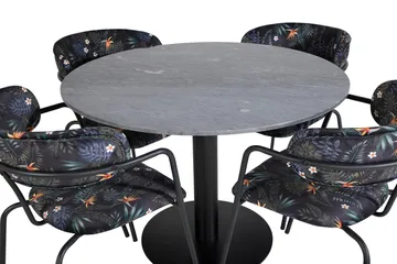 Round Dining Set Venture Home - Møbler - Bord - Spisegrupper