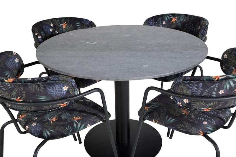 Round Dining Set Venture Home - Møbler - Bord - Spisegrupper