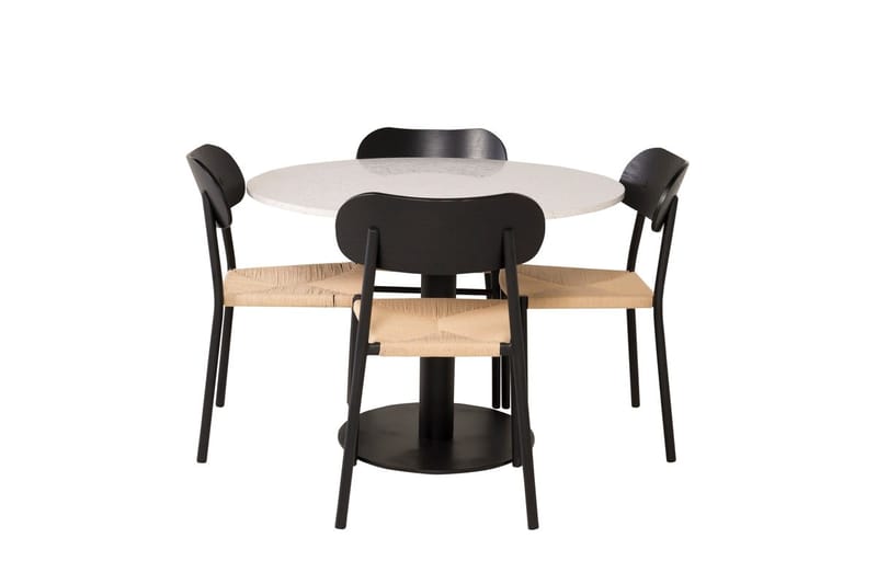 Round Dining Set Venture Home - Møbler - Bord - Spisegrupper