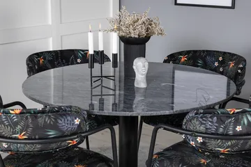 Round Dining Set Venture Home - Møbler - Bord - Spisegrupper