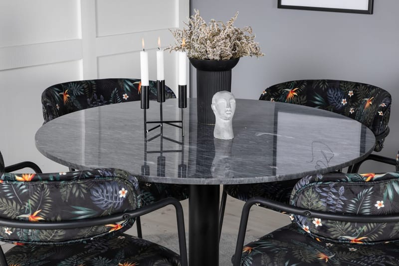 Round Dining Set Venture Home - Møbler - Bord - Spisegrupper