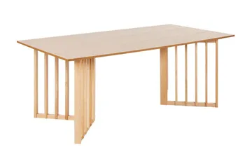 Rouyn Spisebord 100x200 cm - Lysebrun - Møbler - Bord - Spisebord & kjøkkenbord