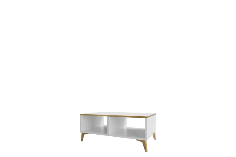 Royston Salongbord 100 cm, Hvit