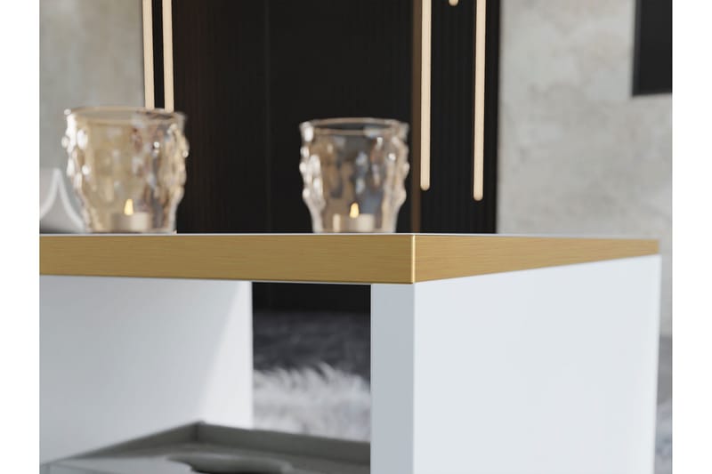Royston Salongbord 100 cm - Hvit - Møbler - Bord - Sofabord