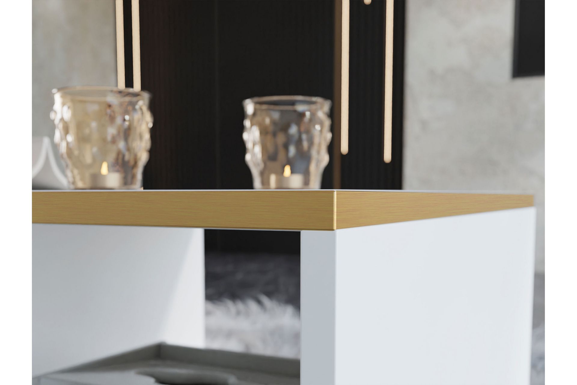 Royston Sofabord 100 cm - Beige - Møbler - Bord - Sofabord
