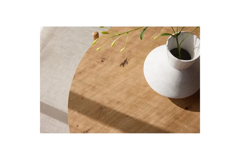 Rubbo Sofabord 80 Cm - Natur - Møbler - Bord - Sofabord