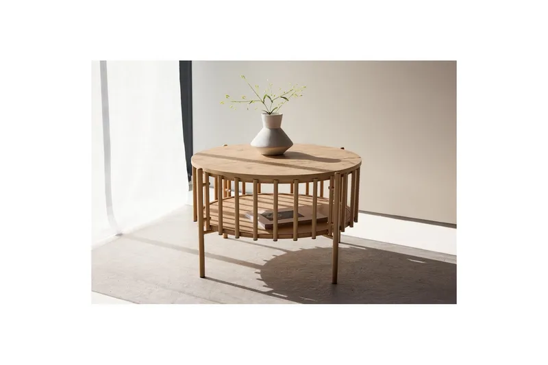 Rubbo Sofabord 80 Cm - Natur - Møbler - Bord - Sofabord