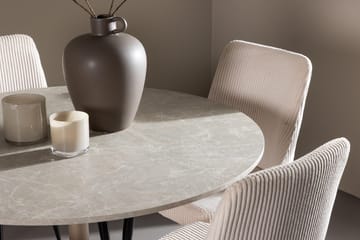 Rund matgrupp Venture Home Beige Beige 4st - Møbler - Bord - Spisegrupper