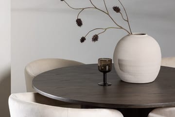 Rund matgrupp Venture Home Beige Mörkt trä 4st - Møbler - Bord - Spisegrupper