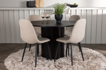 Svart - Beige