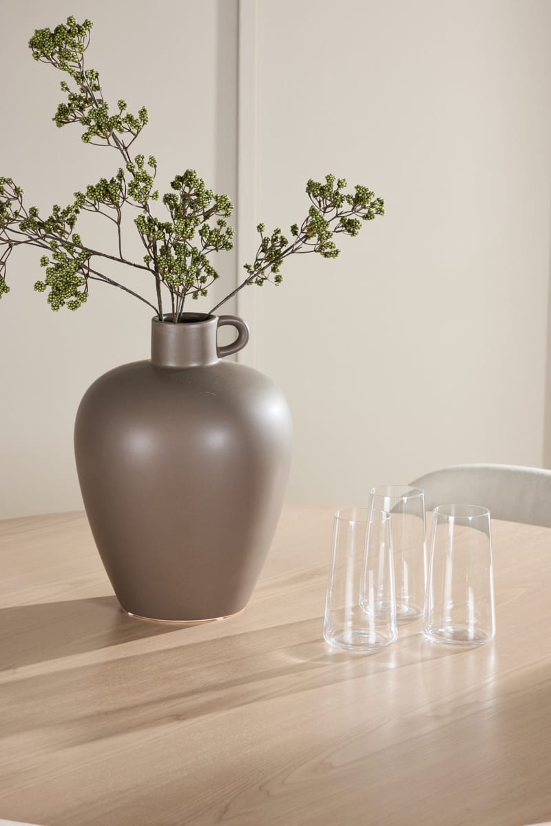 Rund matgrupp Venture Home Beige Vitputsad 4st - Møbler - Bord - Spisegrupper
