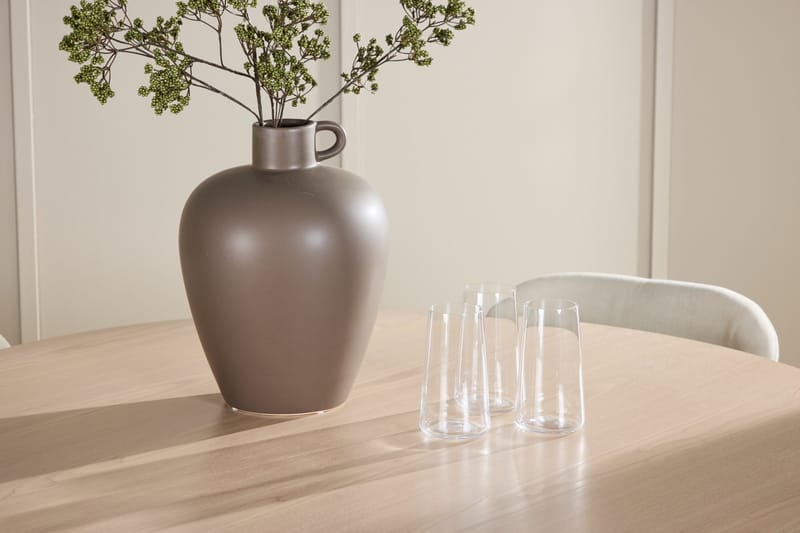 Rund matgrupp Venture Home Beige Vitputsad 4st - Møbler - Bord - Spisegrupper