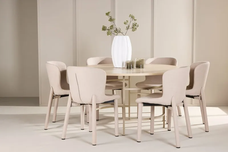 Rund matgrupp Venture Home Beige