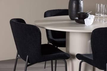 Rund matgrupp Venture Home Beige - Møbler - Bord - Spisegrupper