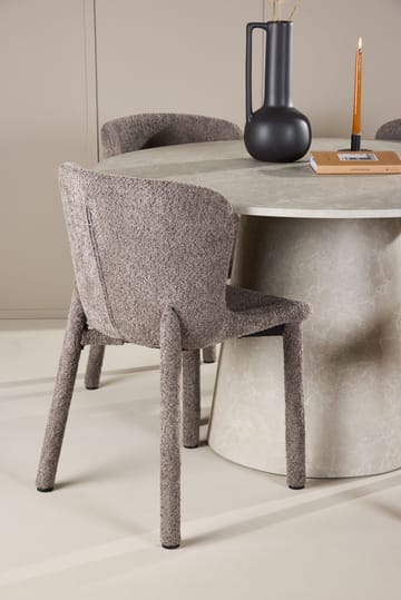 Rund matgrupp Venture Home Brun Beige 4st - Møbler - Bord - Spisegrupper