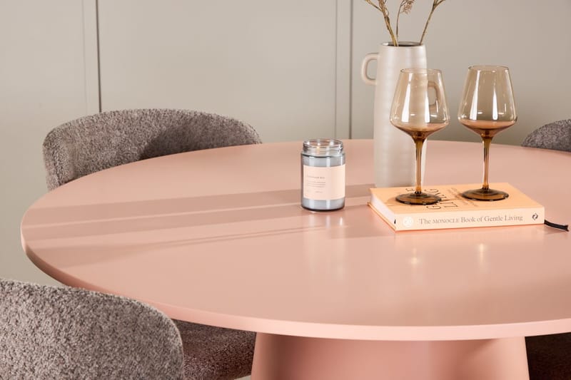 Rund matgrupp Venture Home Brun Koppar 4st - Møbler - Bord - Spisegrupper