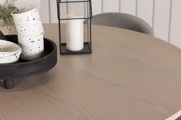 Rund matgrupp Venture Home Grå Ljust trä 4st - Møbler - Bord - Spisegrupper