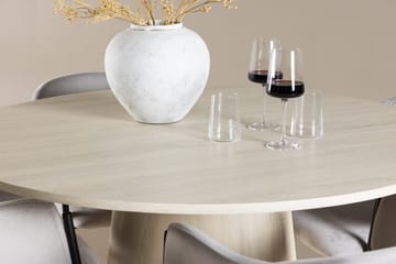 Rund matgrupp Venture Home Grå Ljust trä 4st - Møbler - Bord - Spisegrupper