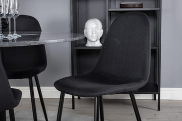 Rund matgrupp Venture Home Grå marmor - Møbler - Bord - Spisegrupper
