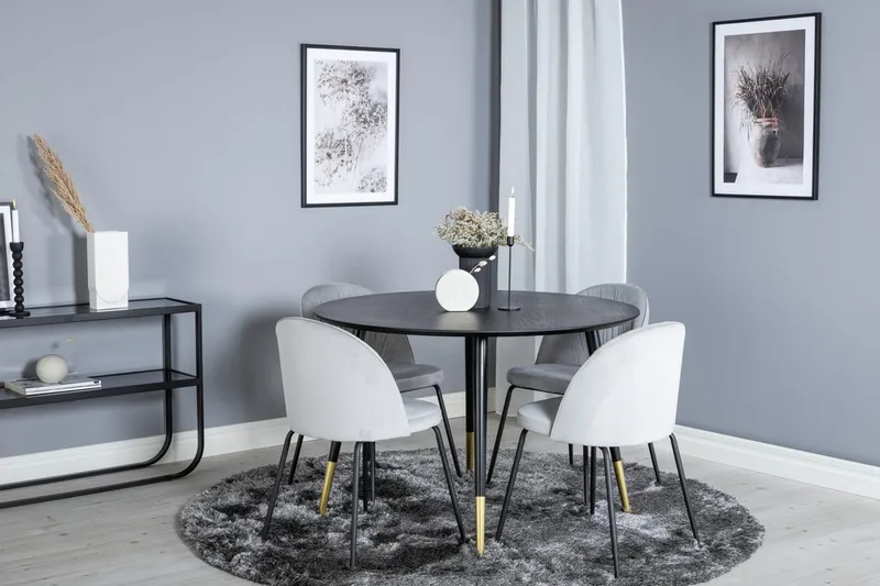 Rund matgrupp Venture Home Grå
