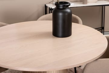 Rund matgrupp Venture Home Ljust trä - Møbler - Bord - Spisegrupper