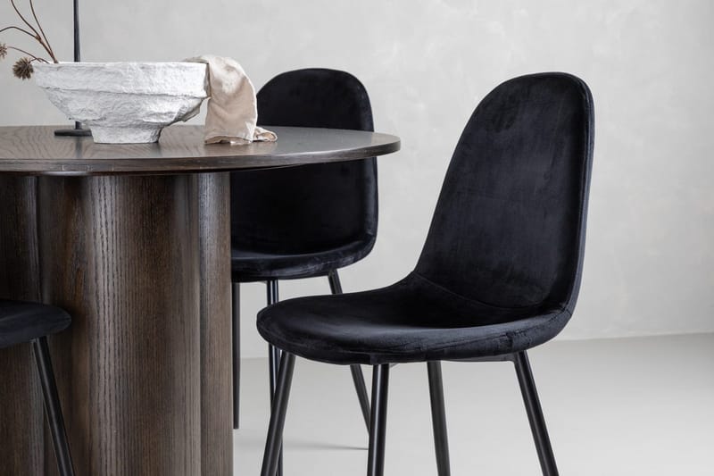 Rund matgrupp Venture Home Mörkt trä - Møbler - Bord - Spisegrupper
