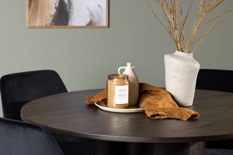 Rund matgrupp Venture Home Mörkt trä - Møbler - Bord - Spisegrupper